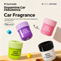 Diffuseur d'arômes de voiture élégant en plastique pour tableau de bord avec évaporation naturelle, portable, parfum longue durée Kimbo