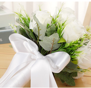 Wholesale Faux Silk Bulk Florals Artificial <b>Single</b> Real Touch <b>Flower</b> Wedding Bouquet for Decoration Wedding - Product Image 5