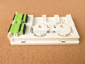 FTTH sợi chấm dứt hộp trong nhà 4 sợi với SC Adapter Tương thích với onu xpon GPON mạng quang đơn vị <span class=keywords><strong>Router</strong></span> mẫu miễn phí - Product Image 3