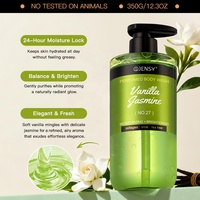 Gel de Ducha Natural y Orgánico de Marca Privada con Árbol de Té, Colágeno, Aloe, Vitamina C, Hidratante, Blanqueador, Nutritivo y Perfumado