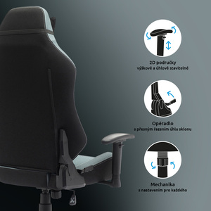 Échantillon Gratuit Chaise de Bureau Informatique Personnalisée <span class=keywords><strong>Pas</strong></span> Chère en Gros Ergonomique Confortable Pivotante Chaise de Gaming en Tissu - Product Image 5