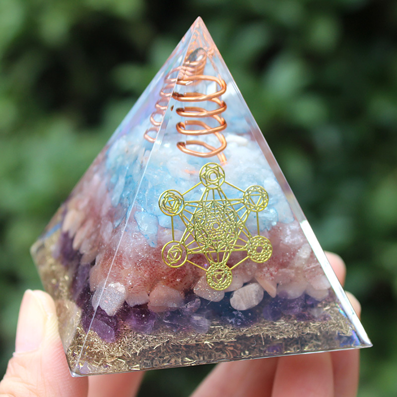 White crystal pillar style 14
