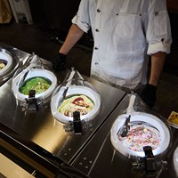 NSF-goedgekeurde Mile Galaxy Pro 2-cilinder ijsmachine multifunctionele ijs- en yoghurtmachine roestvrij staal fabrieks prijs