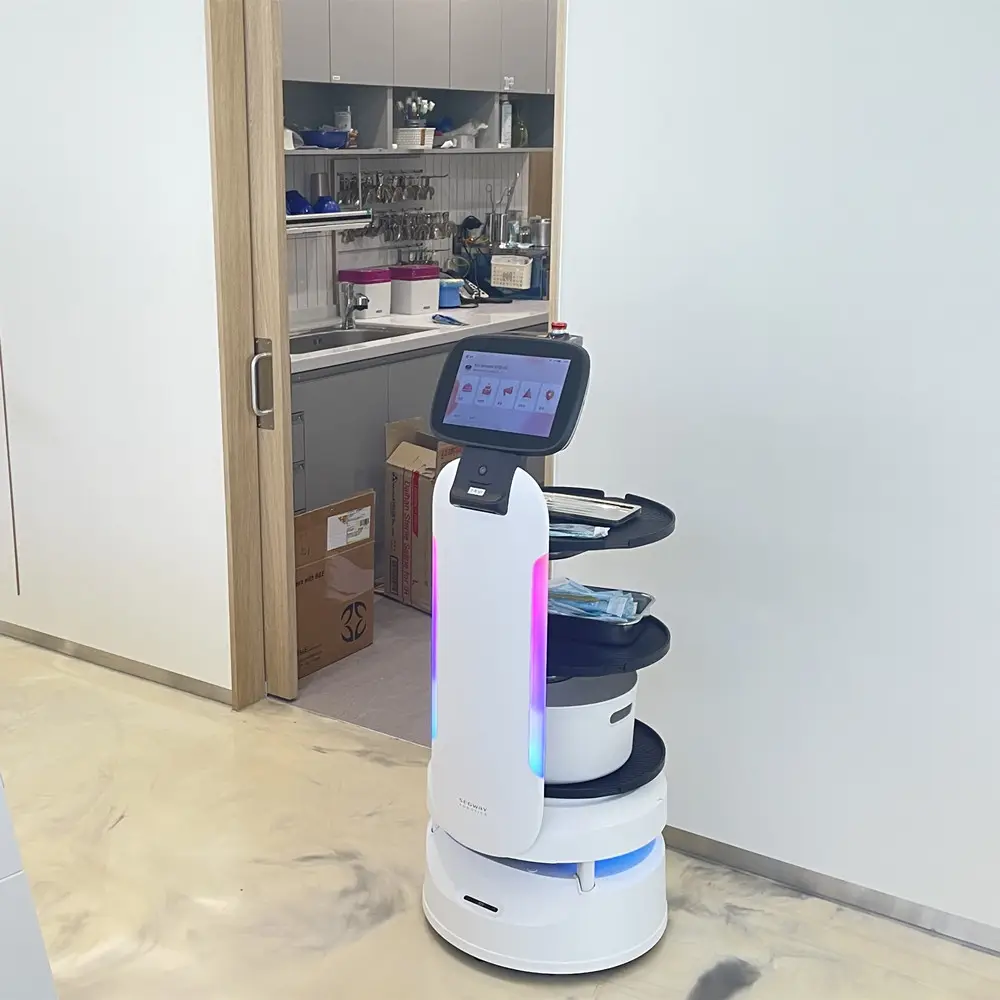 Smart Repartidor De Comida Servant Roboter Humanode Food Service Robot Camarero Para Restaurante