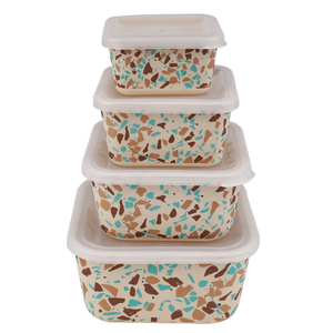 <span class=keywords><strong>Jolie</strong></span> boîte à <span class=keywords><strong>lunch</strong></span> en fibre de bambou, naturelle, biodégradable, design personnalisé - Product Image 6