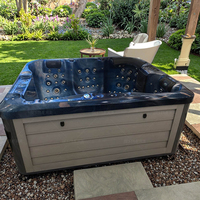 Système de contrôle Balboa pour spa et bain à remous gonflable d'extérieur au design moderne pour hôtels avec piscine et baignoire