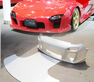 <span class=keywords><strong>Mazda</strong></span> <span class=keywords><strong>RX7</strong></span> <span class=keywords><strong>FD3S</strong></span> MAZDASPEED paraurti anteriore aggiornamento grande labbro anteriore ABS materiale nuovo stato diretto modello CLS scarico incluso - Product Image 3