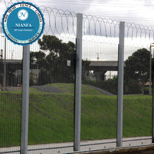 An ninh cao 358 chống LEO dây lưới đường cao tốc hàng rào nhà tù lưới với xử lý nhiệt gỗ Nhà sản xuất tính năng an toàn - Product Image 6