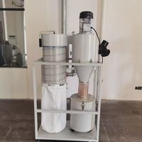 Nouvel aspirateur cyclonique silencieux à impulsions automatiques pour charpentier avec sac de collecte de poussière