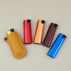 Biểu Tượng Tùy Chỉnh Cao Cấp PU Nhẹ Hơn Bảo Vệ Trường Hợp Tinh Tế Dầu Cạnh Ngoài Trời Cắm Trại Nhẹ Hơn Tay Áo Nhẹ Hơn Quà Tặng Bảo Vệ Tay Áo - Product Image 2