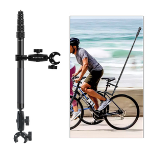 Support de guidon de moto, bâton de selfie réglable, monopode de vélo pour GoPro 12 11 10 9 <span class=keywords><strong>DJI</strong></span> Insta360 X4 <span class=keywords><strong>X3</strong></span>, accessoire pour caméra - Product Image 1