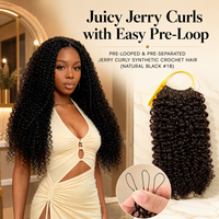 Extensions de cheveux au crochet Water Wave 1B 50g Troisième Génération Sans Couture Effet Plume Permables Directement du Fabricant Henan