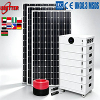 Batterie solaire au lithium LiFePO4 48V/51.2V 100-600Ah IP65 de Thaïlande, onduleur hybride tout-en-un 10-20KW, batterie domestique empilable