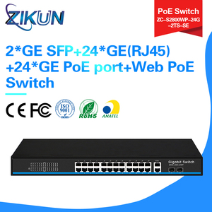 Sakelar Poe S2800WP-24G-2TS-SE untuk isolasi port dan kontrol keamanan - Product Image 3