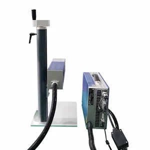 Raycus JPT 20W 30W 50W 100W Desktop Optical Fiber Laser Marking Machine Price for Metal plastic jewelry