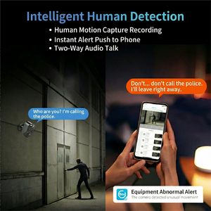 5MP CMOS 스마트 모니터링 WiFi 모션 알람 푸시 알림 야간 투시경 양방향 오디오 SD 카드 IP54 울트라 클리어 <span class=keywords><strong>IP</strong></span> 카메라 - Product Image 3