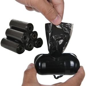 Wholesale Pet Dog Accessories Dog Waste <b>Bags</b> with <b>Dispenser</b> and Leash Clip - Product Image 3