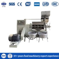 Presse à huile automatique à vis, à froid et à chaud, pour usage commercial, extracteur d'huile d'olive et de noix de coco