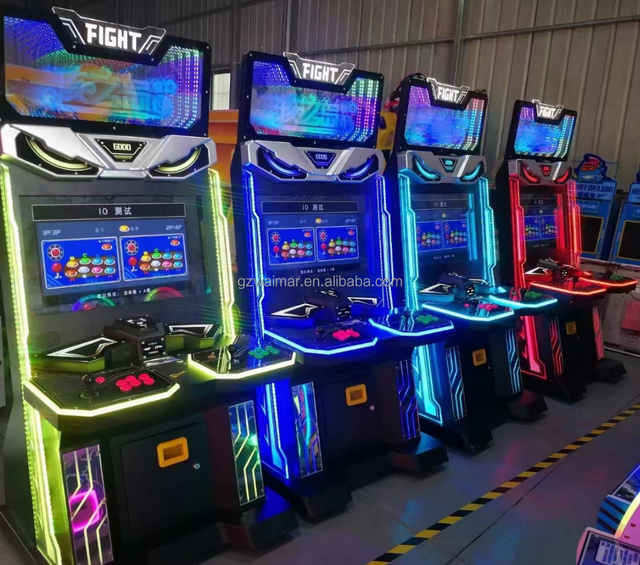 Coin Operated Street Fighting Amusement Game Pandora Video Game Kids Game Fec Cabinet Machine Arcade Machinecabinet Machine