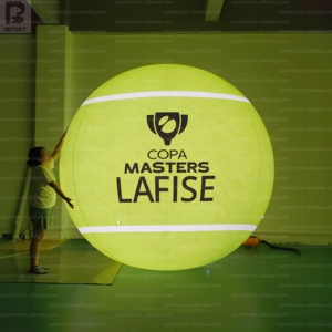 Ballon de tennis gonflable géant LED personnalisé en promotion pour <span class=keywords><strong>club</strong></span> de tennis/promotion d'événements/tournoi - Product Image 3