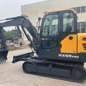 Excavadora de cadenas HX60PRO de alta calidad, miniexcavadora HX 60 PRO HX60G HX60S en stock - Product Image 1
