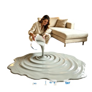 Wear Resistant <b>Epoxy</b> Self Leveling Two-component <b>Floor</b> <b>Coating</b> Solvent Free High Gloss Paint 5 Year Warranty for Industrial - Product Image 1