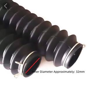 Cache-poussière pour amortisseur avant de moto, protection universelle pour fourche avant 125cc, couvercle en caoutchouc anti-choc - Product Image 3