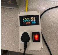 Digital DC AC Volt Amp Meter 0,56 "Led Dual Display V a Panel Meter LED Meter 600V AC100A