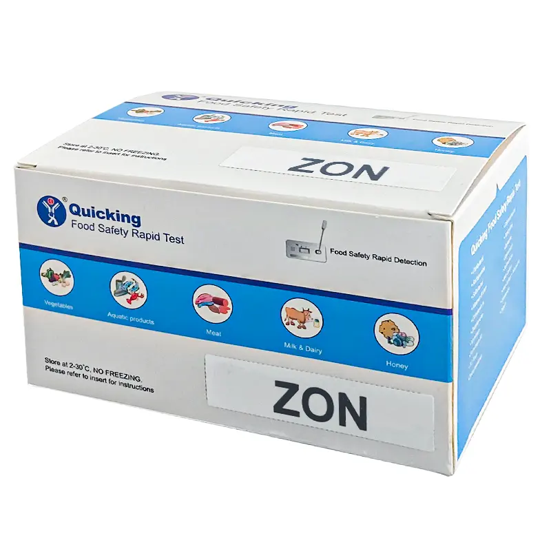 Biotoxin Detcetion परीक्षण ZearalenoneTest (ज़ेन) किट पट्टी खाद्य सुरक्षा के लिए