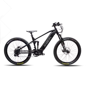Resbern bicicleta elétrica de suspensão, resposta a 29 polegadas, 1000w, 48v, bafang, mountain bike e bicicleta