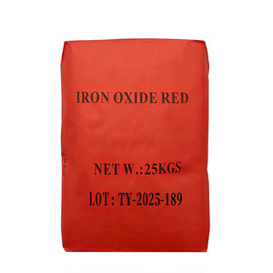Poudre de Pigment Rouge Oxyde de Fer de Haute Qualité 110 130 pour la Construction, le Béton Coloré, les Pavés et les Tuiles de Toit - Product Image 1