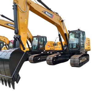 Motor de potencia grande China pesado Sany SY205C excavadora grande usada 20ton sy205 excavadora de segunda mano en stock - Product Image 1