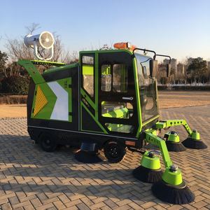 Closed Multi-functional Ride on Machine Road Cleaning <b>Industrial</b> Factory Workshop Sweeping <b>Cleaner</b> Floor Vacuum <b>Cleaner</b> Factory - Product Image 5