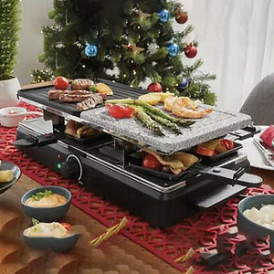 Gril Électrique Portable Commercial et Domestique pour Steaks et Poulets, Plaque de Cuisson Verticale Sans Fumée, Machine à <span class=keywords><strong>Raclette</strong></span> Intérieure - Product Image 2