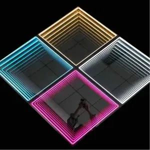 Nachtclub DMX Rgb Voll farbige interaktive Bühnen licht Disco Nachtclub Urlaub Partys Led Dance Floor