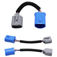 Harness Kabel Otomotif Tahan Air 2 Pin Kustom dengan Tabung Bergelombang dan Konektor Plastik