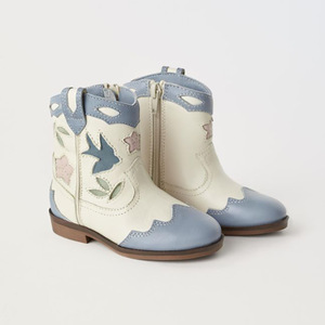 Botas Cortas de Piel Auténtica con Tacón Bajo, Estilo Retro, Dulces y Lindas, para Estudiantes, con Cierre Lateral y Logotipo Personalizado - Product Image 1