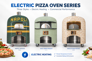 <span class=keywords><strong>Forno</strong></span> <span class=keywords><strong>Elettrico</strong></span> Commerciale per <span class=keywords><strong>Pizza</strong></span> da 18 Pollici, Alta Temperatura 600 Gradi ° Stile C Napoli - Product Image 2