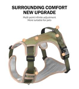 Harnais pour chien durable avec sangles réglables bandes réfléchissantes et anneau en D renforcé pour des promenades sécurisées - Product Image 5