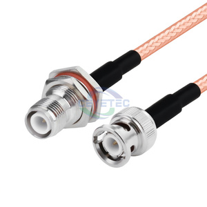 Cable coaxial RF personalizado impermeable TNC hembra a BNC macho Cable RG316 - Product Image 1