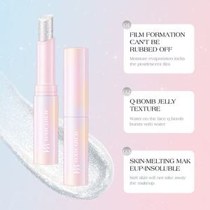 Crystal Jelly Highlight Eyeshadow Pen Crystal Mashed Potato Texture Super Shiny Multi-Color Multi-Function Highlight Stick - Product Image 6