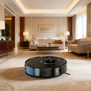 Robot Aspirador Autolimpiante V2L-SH, 3500PA, Navegación LDS, Conexión Wi-Fi Tuya y Alexa, Limpieza de Pisos para el Hogar - Product Image 1