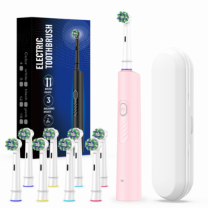 Cepillo de Dientes Eléctrico Recargable, Impermeable IPX7, 3 Modos, Blanqueamiento Dental, Limpieza Profunda - Product Image 1