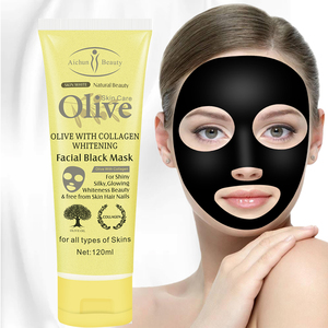 Aichun belleza cuidado de la piel Natural blanqueamiento de oliva con colágeno Facial negro pelar máscara para la piel de todos - Product Image 5