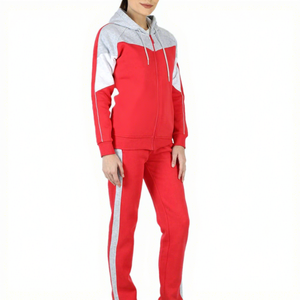 New Style Regular Fit Eco-Friendly Windproof Winter Pullover Tracksuit for Women High Quality 2 Piece Casual Fleece Windbreaker - Product Image 3