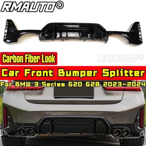 For 3 Series G20 G28 Body Kit Rear Bumper Lip <b>Diffuser</b> Rear Bumper Spoiler for BMW 3 Series G20 G28 2023-2024 <b>Car</b> Accessories - Product Image 2
