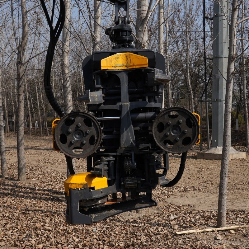 Holzfäller Baums chneide maschine für 8-28 Tonnen Bagger Holz anhänger Forst maschinen Baume rnter