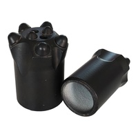 Forets de forage de roche REALON OEM en acier au carbone forgé, 11 degrés, 7 boutons, 34mm-40mm, forets coniques
