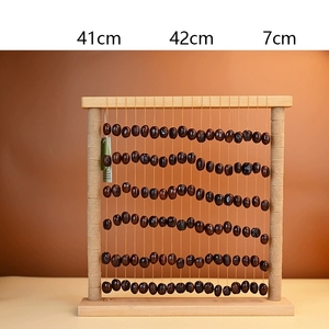 Wholesale Wooden Fruit Shell Row Bell Percussion Instrument Orff <b>Musical</b> Instrument For Sound Therapy And Home Decor - Product Image 4