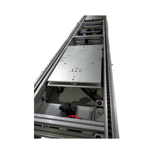 Maxsen Verstelbare 1-laags Roestvrijstalen Riemgeleider Nieuwe Speed Chain Transportband <span class=keywords><strong>Pallet</strong></span> <span class=keywords><strong>Transfer</strong></span> Zwaartekracht Type Transportbanden - Product Image 1